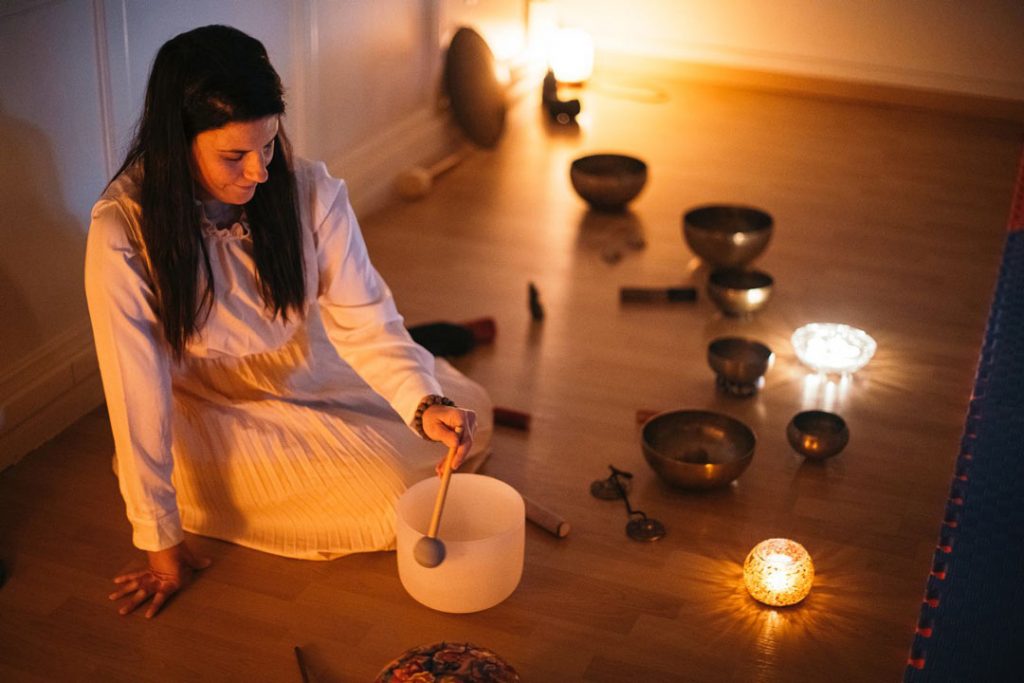 Terapia con cuencos en Barcelona